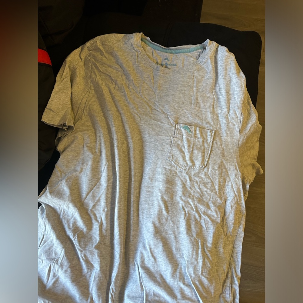 Tommy bahama grey tee